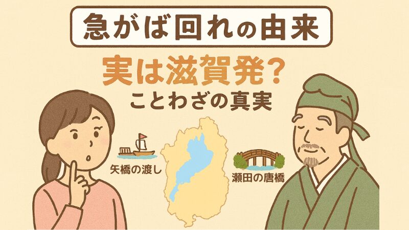 急がば回れの画像