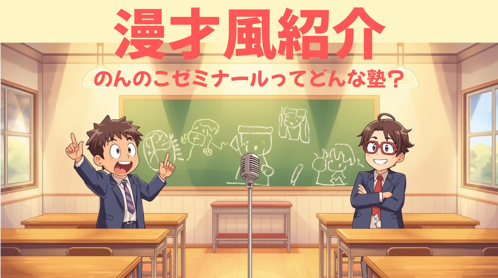 【漫才風紹介】のんのこゼミナールってどんな塾？