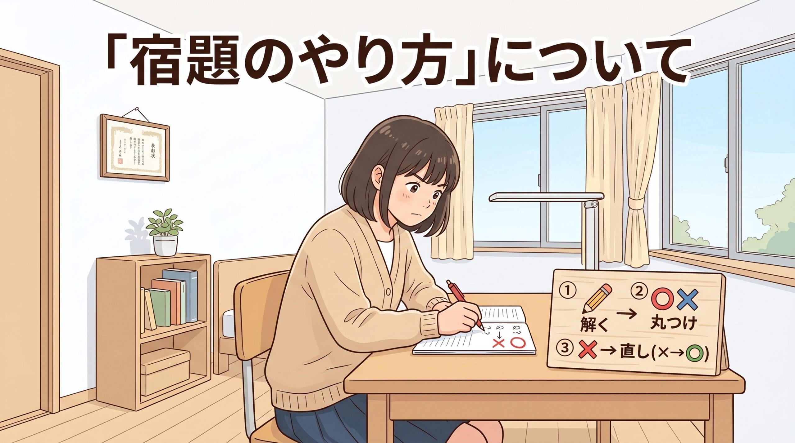 「宿題のやり方」について